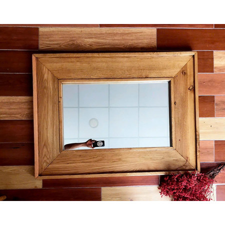 Oak : Khung Gương Gỗ Sồi 70 x 90cm